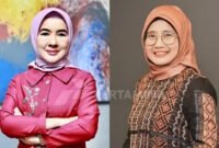 Direktur Utama Pertamina Nicke Widyawati bersama Direktur Keuangan Pertamina (Persero) Emma Sri Martini. (Dok. Pertamina.com)