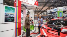 PT Pertamina Patra Niaga siap menyambut era energi bersih di ajang Gaikindo Indonesia International Auto Show (GIIAS) 2024. (Dok. pertamina.com)