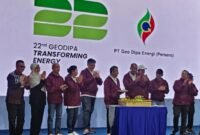 Peringatan ulang tahun PT Geo Dipa Energi (Persero) di Dieng, Banjarnegara, Jawa Tengah, Minggu (7/7/2024).