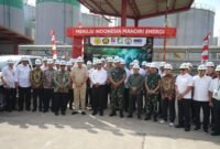 Soft launching biodiesel B50 di pabrik biodiesel PT Jhonlin Agro Raya, Batulicin, Kabupaten Tanah Bumbu, Kalimantan Selatan. (Dok. Pertanian.go.id)