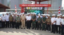 Soft launching biodiesel B50 di pabrik biodiesel PT Jhonlin Agro Raya, Batulicin, Kabupaten Tanah Bumbu, Kalimantan Selatan. (Dok. Pertanian.go.id)