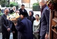 Presiden RI Prabowo Subianto tiba di Bandara Stansted Airport London. (Dok. Tim Media Prabowo)

