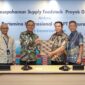 Penandatanganan Nota Kesepahaman (MoU) terkait pasokan Feedstock Proyek Green Refinery Kilang Cilacap. (Dok. pertamina.com)