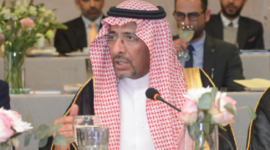 Menteri Perindustrian dan Sumber Daya Mineral Arab Saudi Bandar Al-Khorayef. (Dok. Saudigazette_sa)
