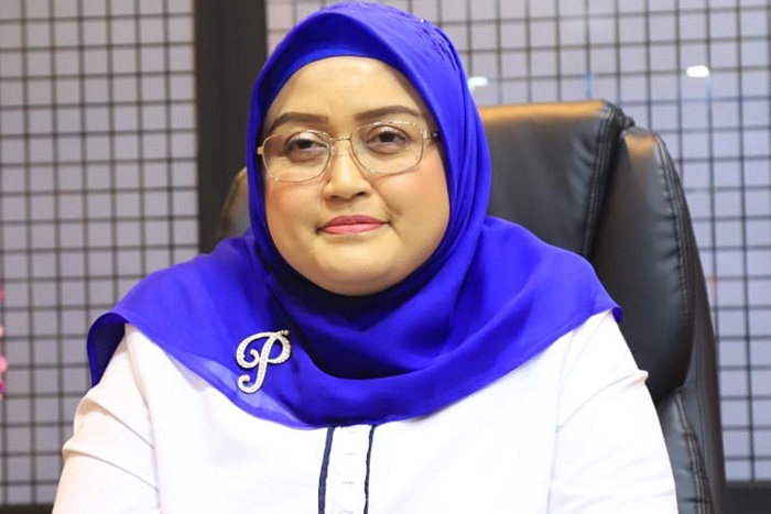 Direktur Jenderal Pembinaan Hubungan Industrial dan Jaminan Sosial Tenaga Kerja (PHI dan Jamsos), Indah Anggoro Putri. (Facebook.com @Kementerian Ketenagakerjaan Republik Indonesia)